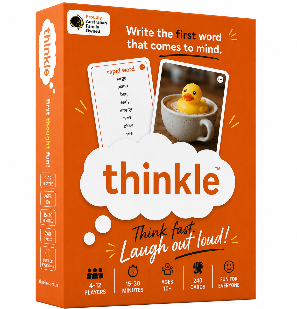 thinkle Word Game — The Hilarious Word Association Card Game